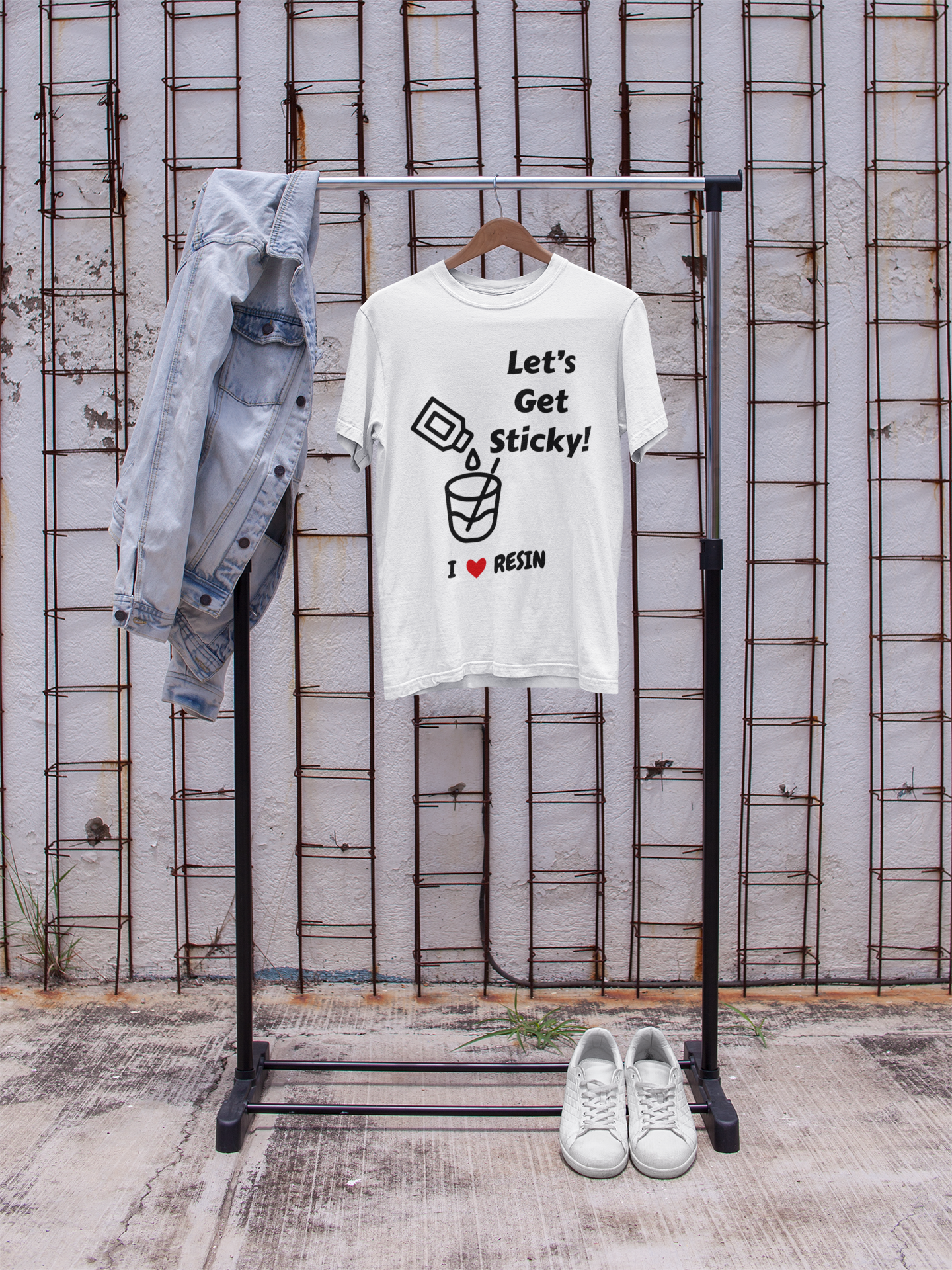 Let's Get Sticky! Unisex Softstyle T-Shirt, Funny Resin Craft Tee, DIY Enthusiast Gift, Arts and Crafts Apparel, Casual Wear, Gift for [...]