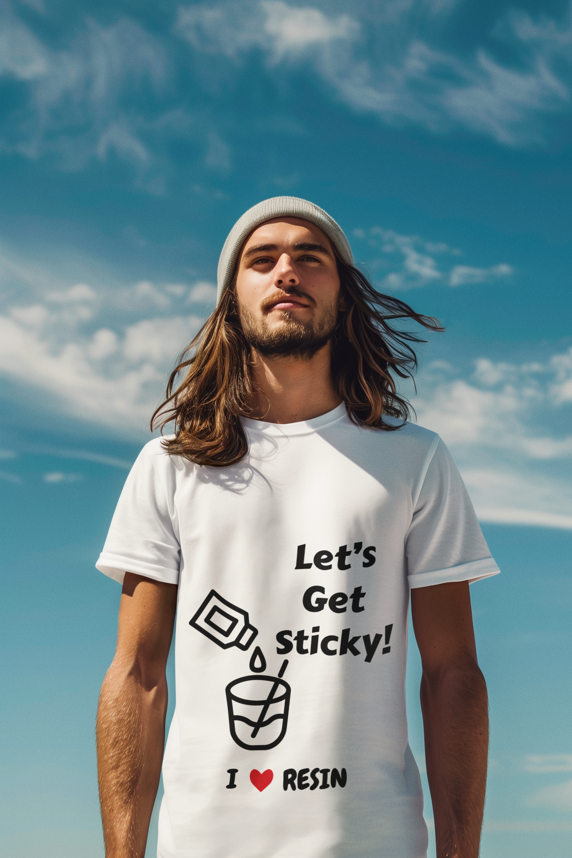 Let's Get Sticky! Unisex Softstyle T-Shirt, Funny Resin Craft Tee, DIY Enthusiast Gift, Arts and Crafts Apparel, Casual Wear, Gift for [...]